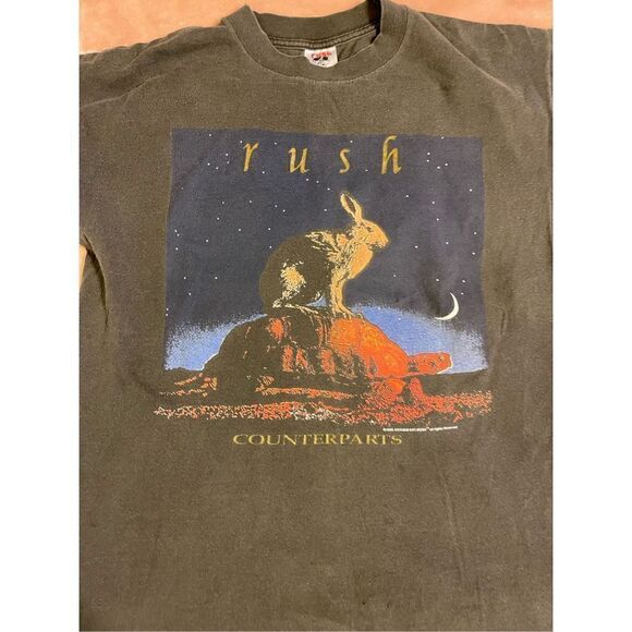 RUSH Other - Vintage 1993 Faded RUSH Travis Scott Single Stitch Band Tee Shirt Band Tees x Ro